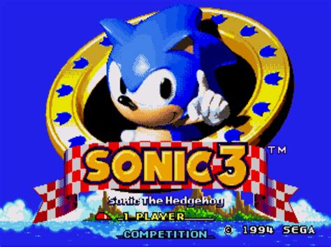 download sonic 3 rom